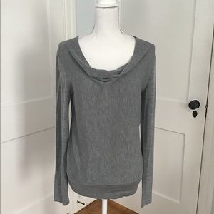 Ann Taylor Merino Wood Scoop Neck Sweater